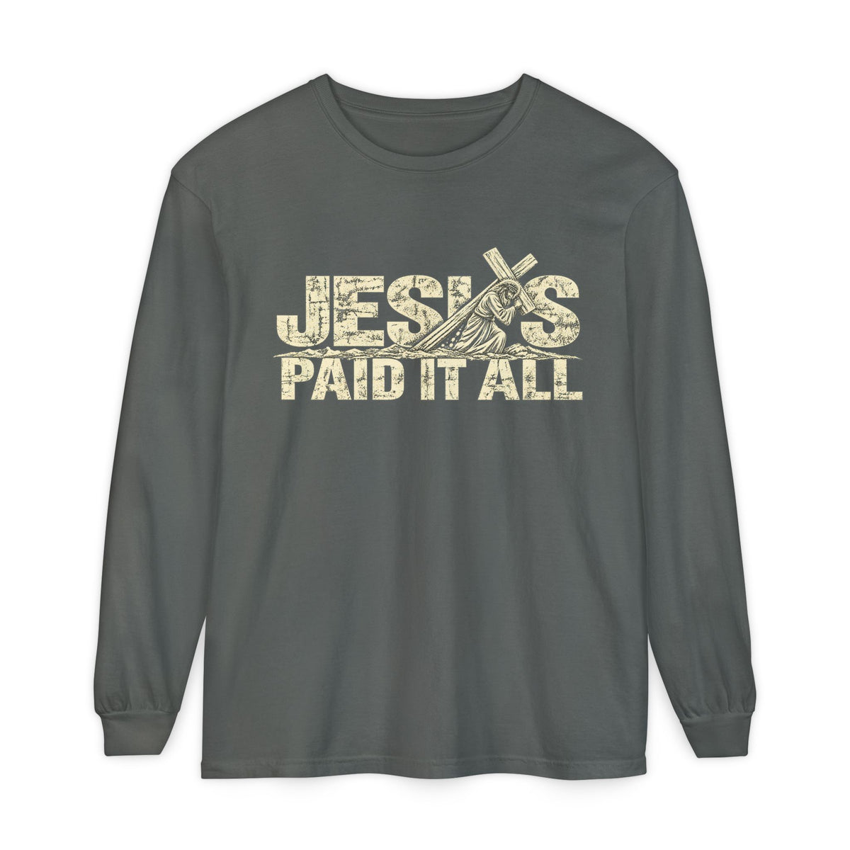 Jesus Paid It All Long Sleeve T-Shirt