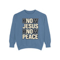 Know Jesus Know Peace Crewneck Sweatshirt
