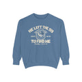 He Left The 99 Crewneck Sweatshirt