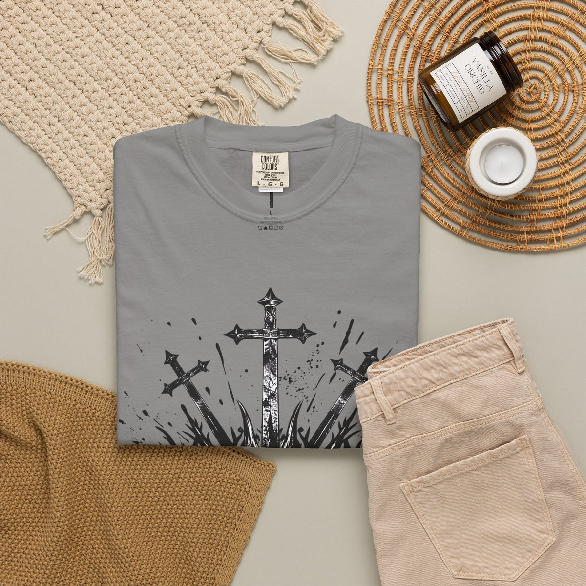 Three Crosses & Crown