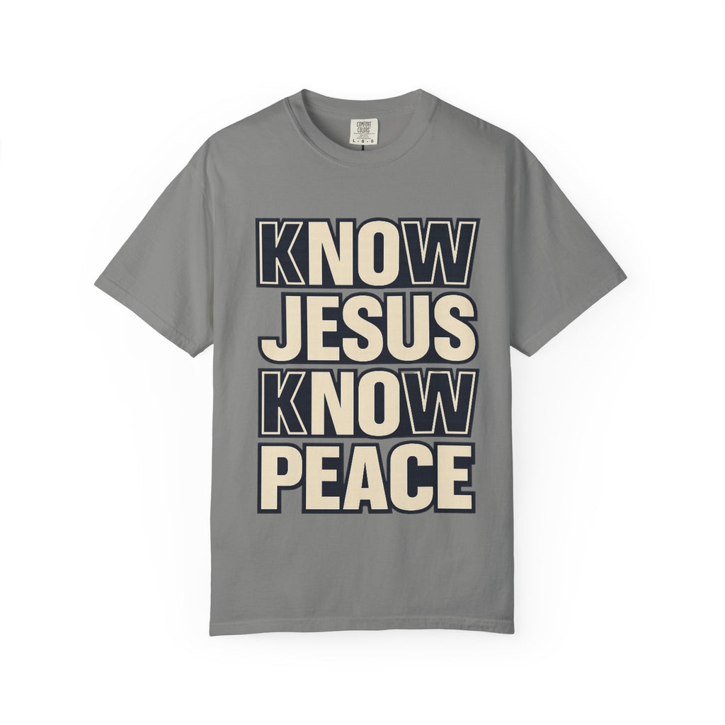 Know Jesus Know Peace  Tshirt