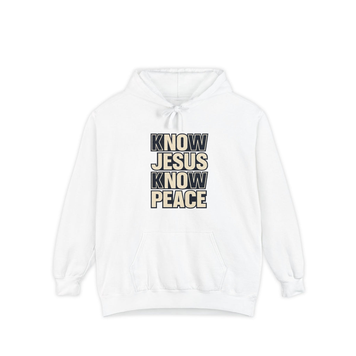 Know Jesus, Know Peace Hoodie