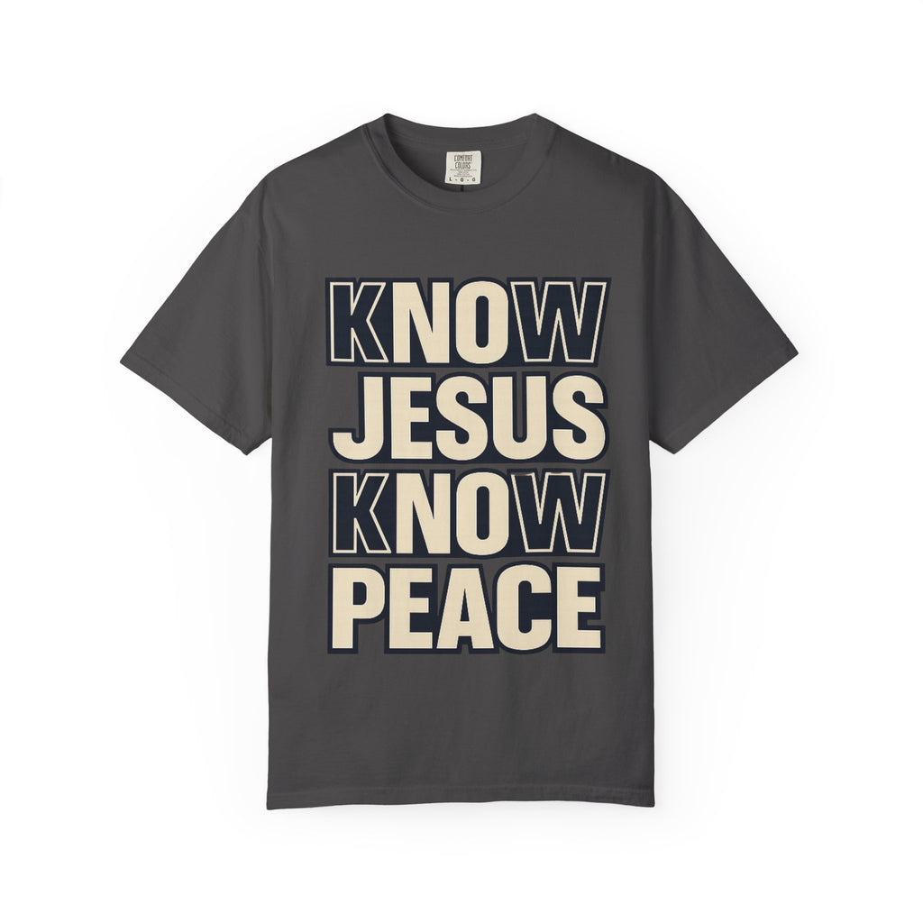 Know Jesus Know Peace  Tshirt