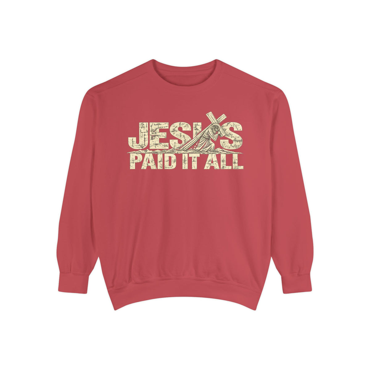 Jesus Paid It All Crewneck Sweatshirt