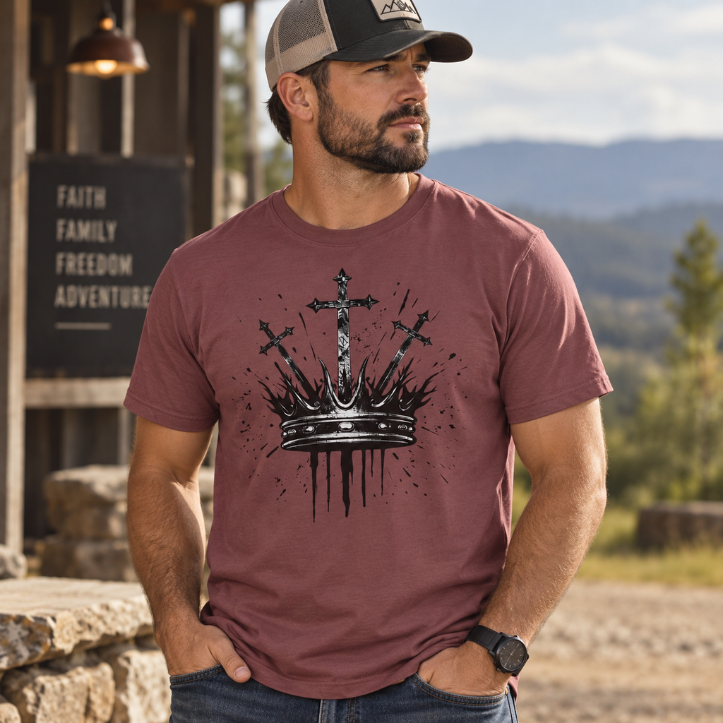 Three Crosses & Crown
