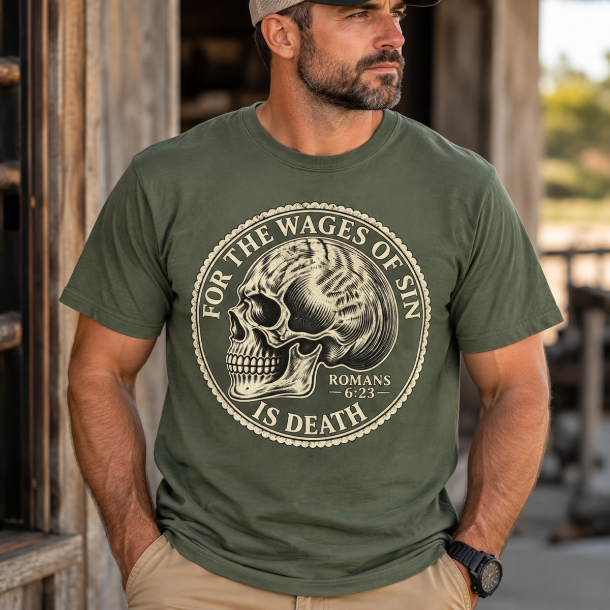 The WAGES Of Sin Is Death Tshirt