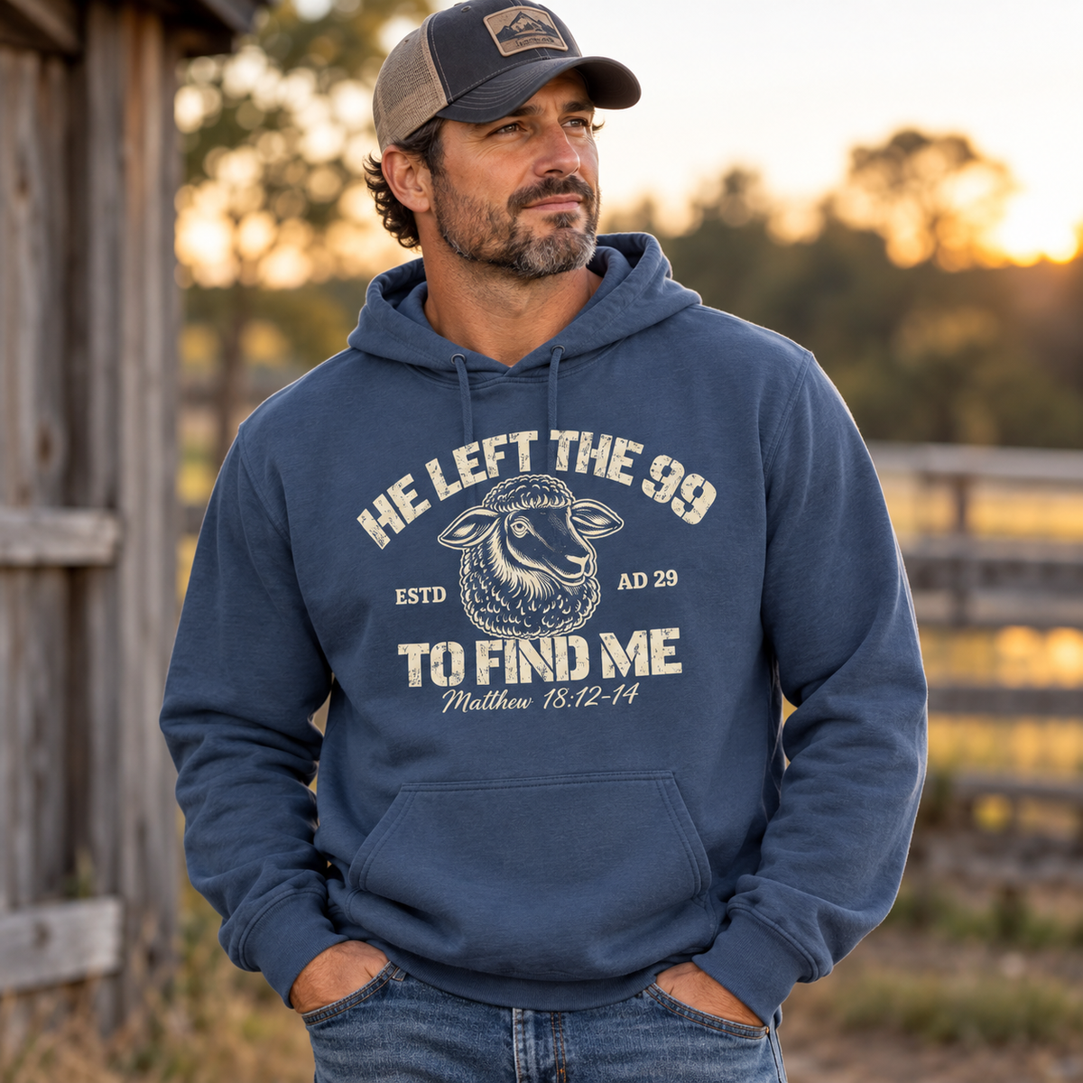 He Left The 99 Hoodie