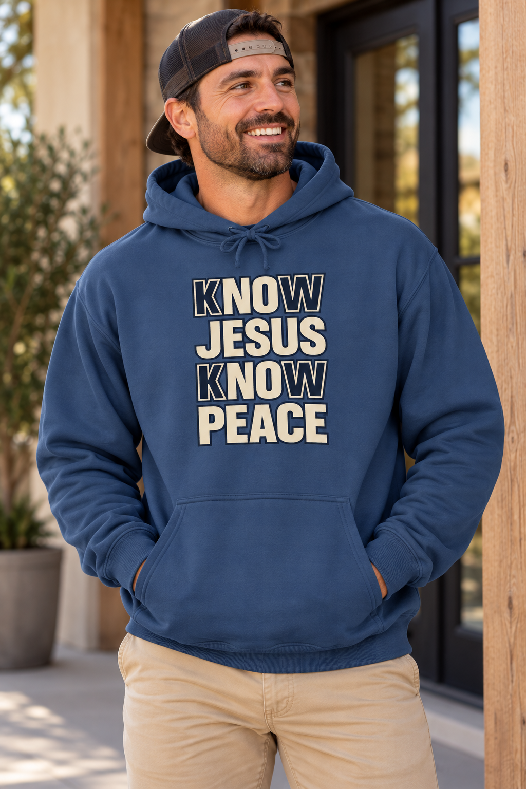 Know Jesus, Know Peace Hoodie