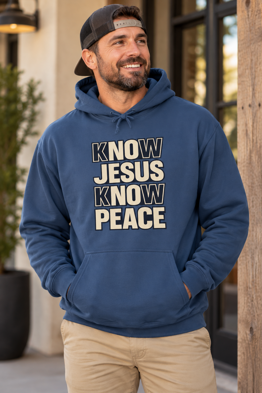 Know Jesus, Know Peace Hoodie