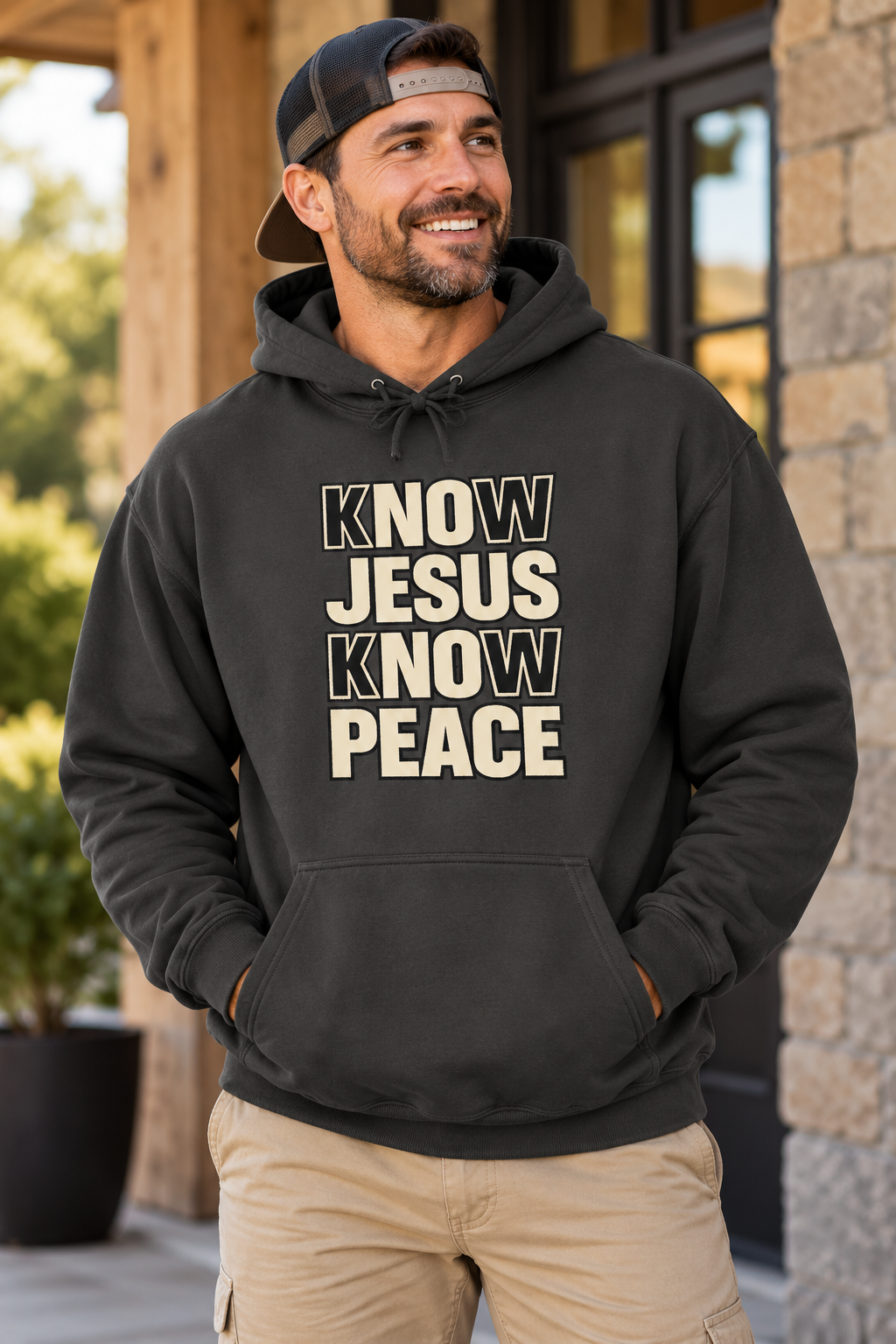Know Jesus, Know Peace Hoodie