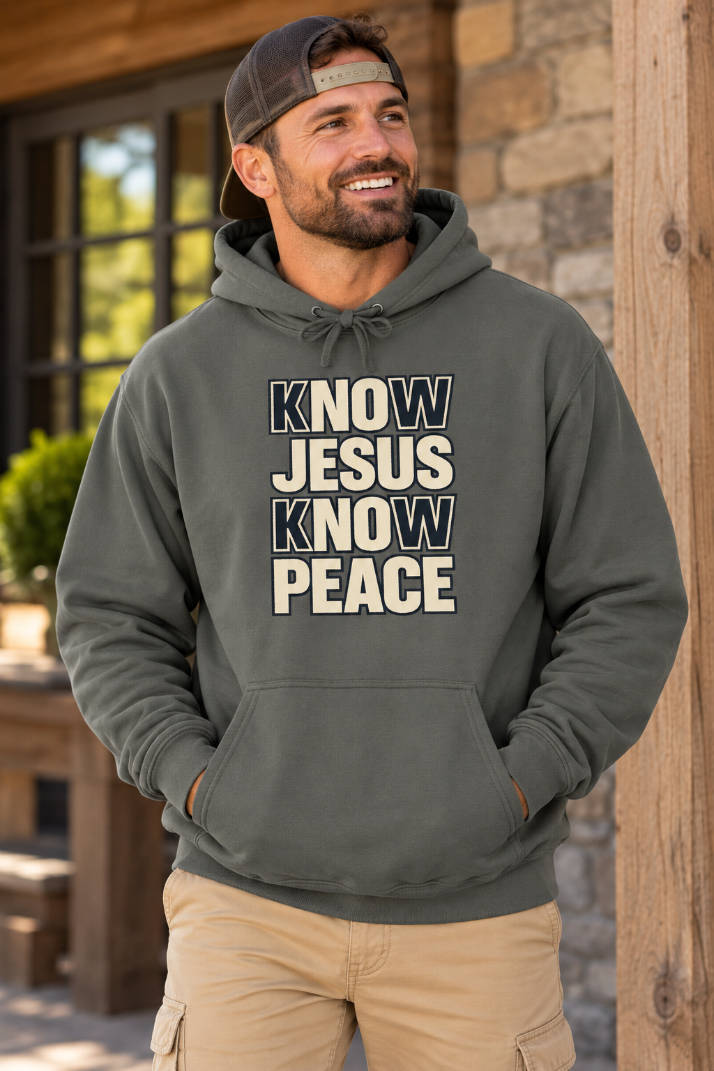 Know Jesus, Know Peace Hoodie