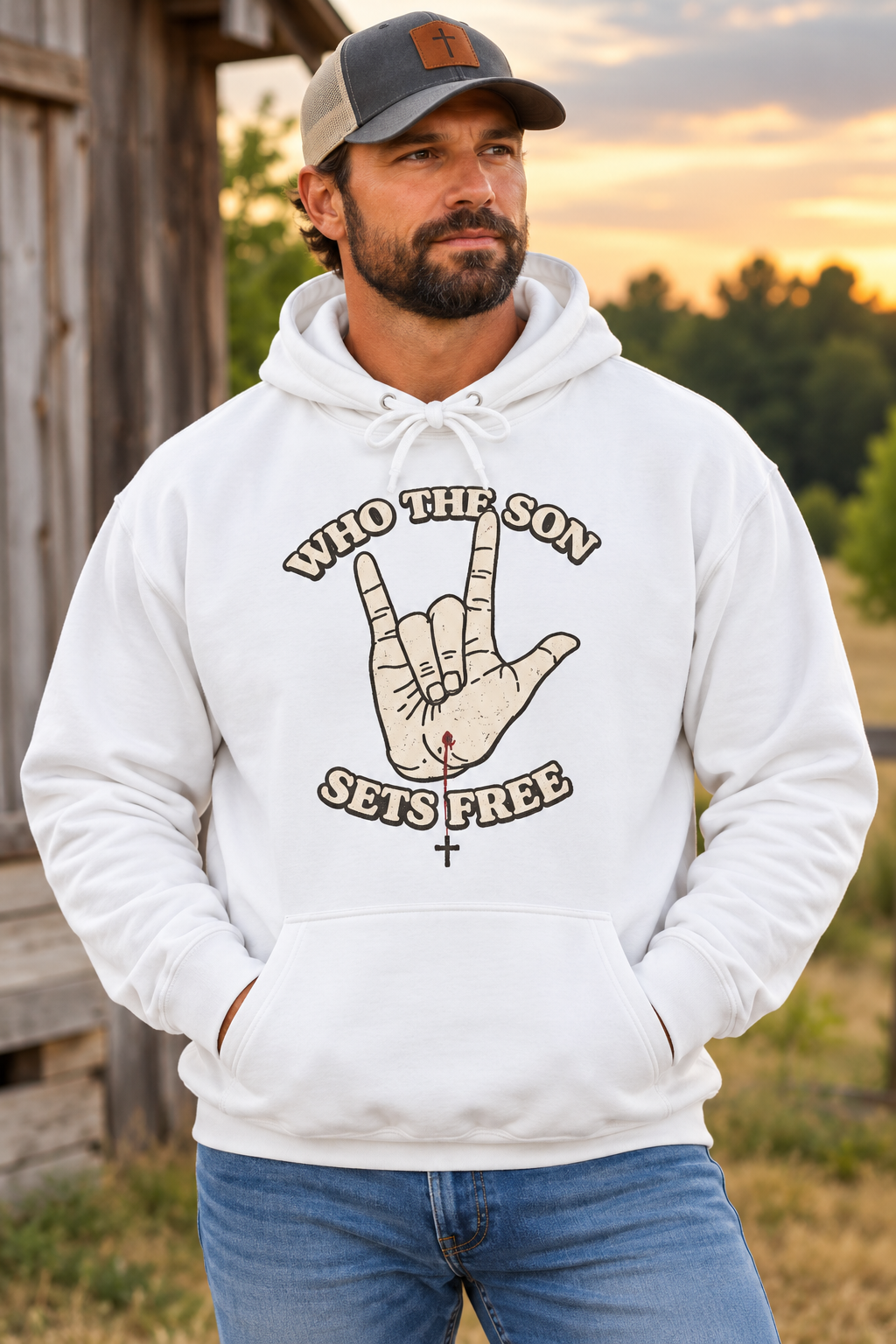 Who The Son Sets Free Hoodie