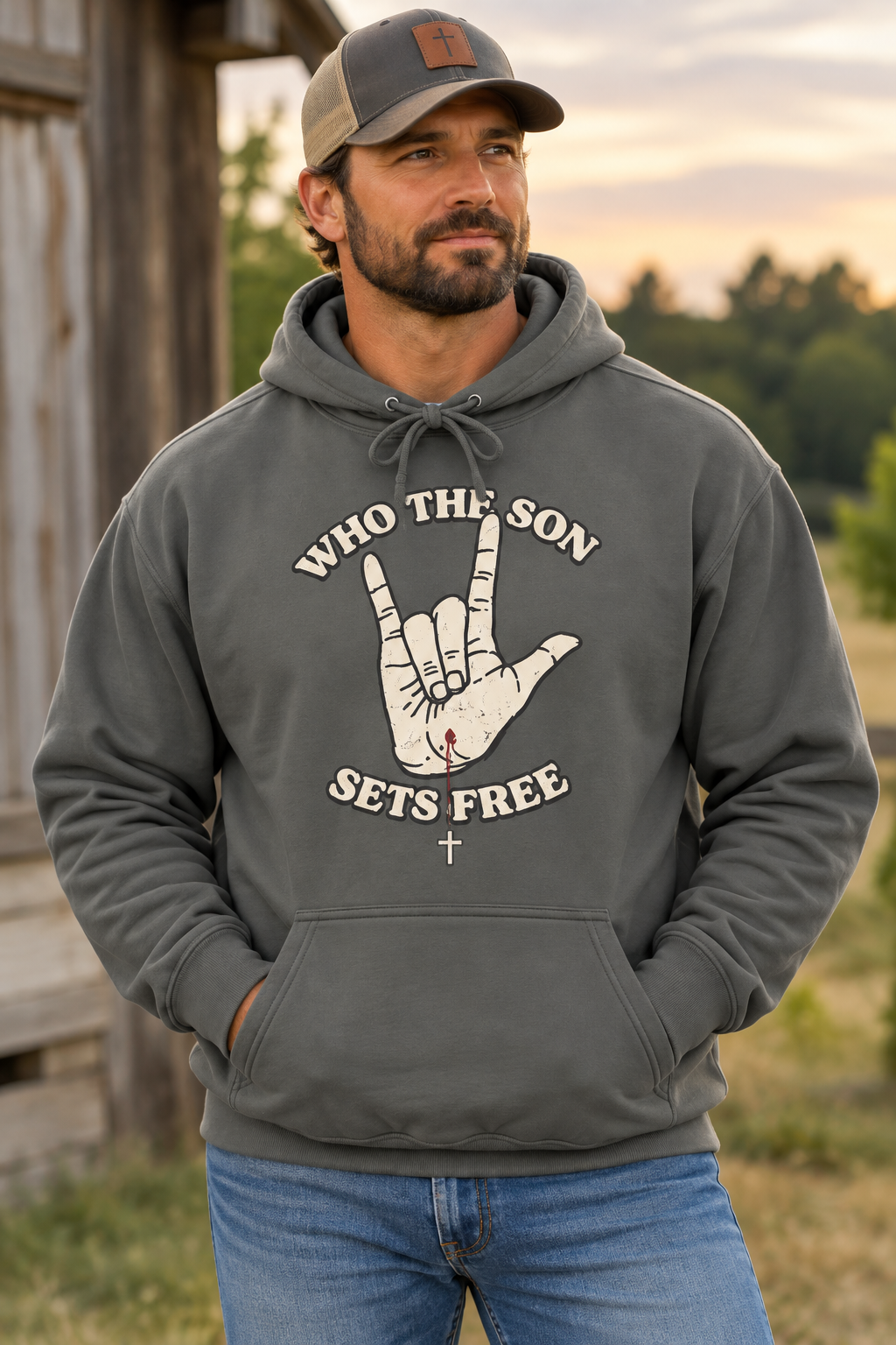 Who The Son Sets Free Hoodie