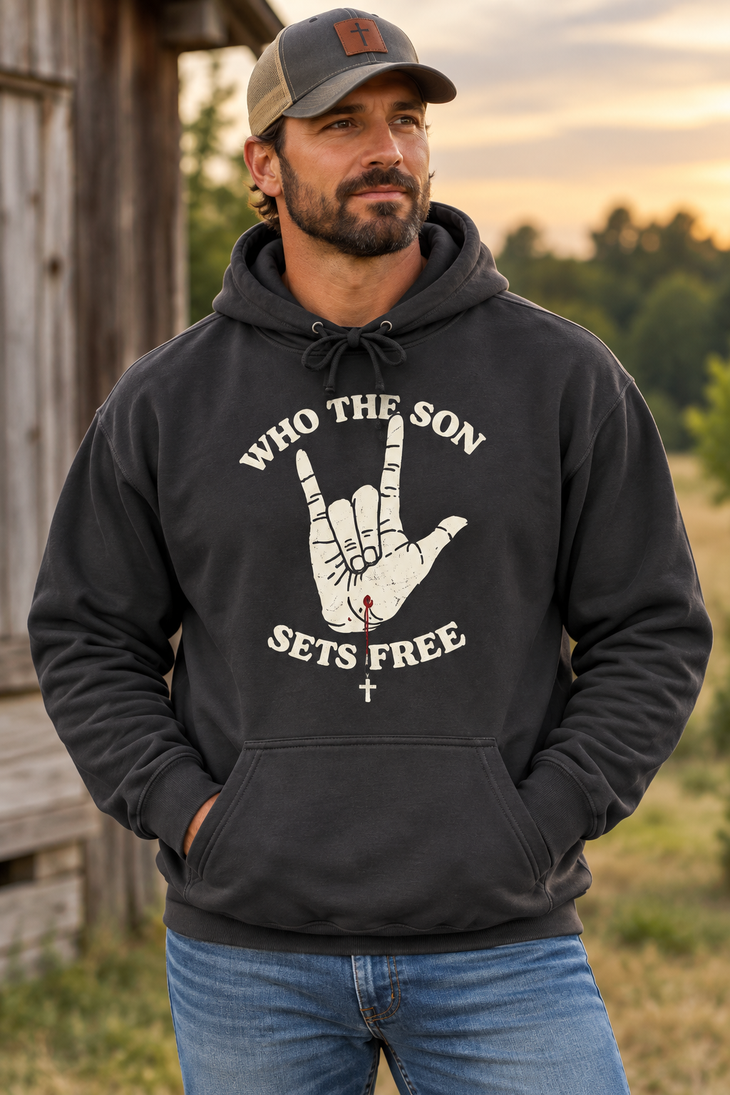 Who The Son Sets Free Hoodie