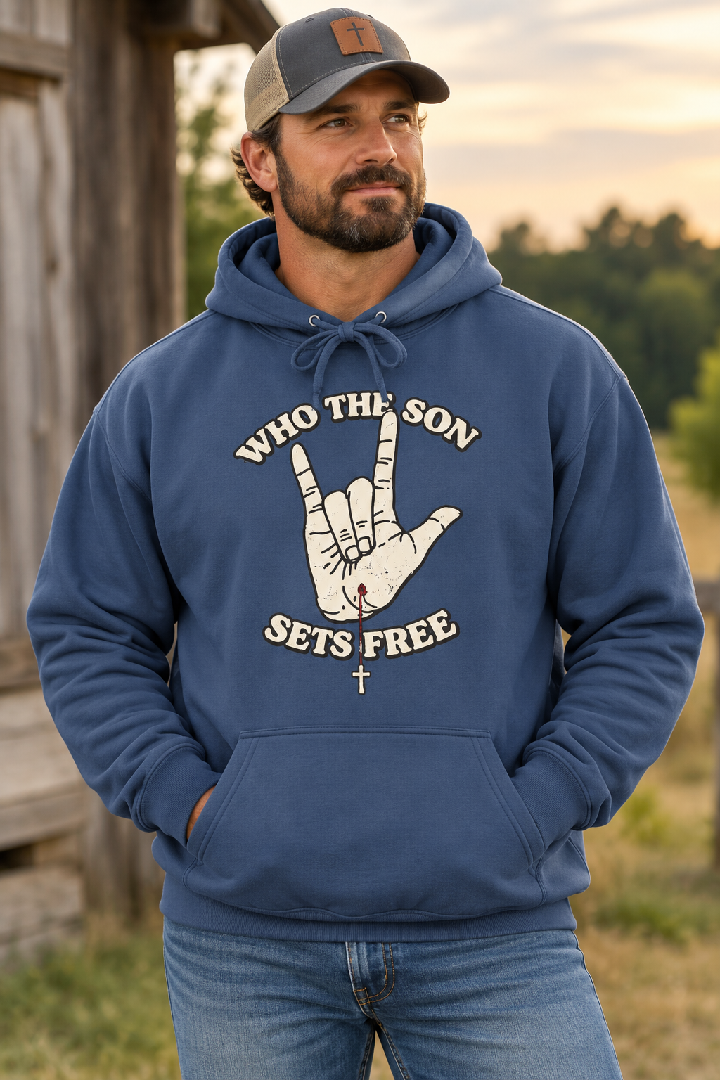 Who The Son Sets Free Hoodie