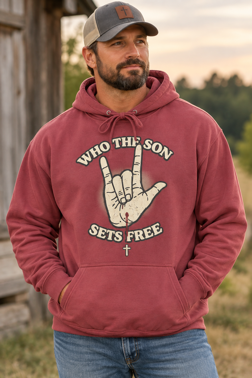 Who The Son Sets Free Hoodie