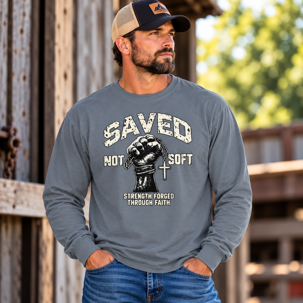 Saved Not Soft Long Sleeve T-Shirt