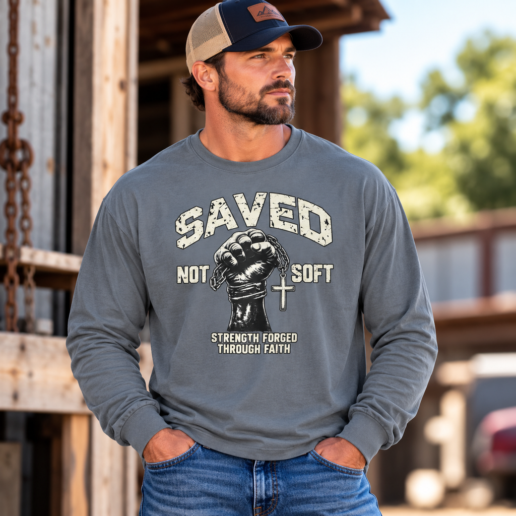 Saved Not Soft Long Sleeve T-Shirt