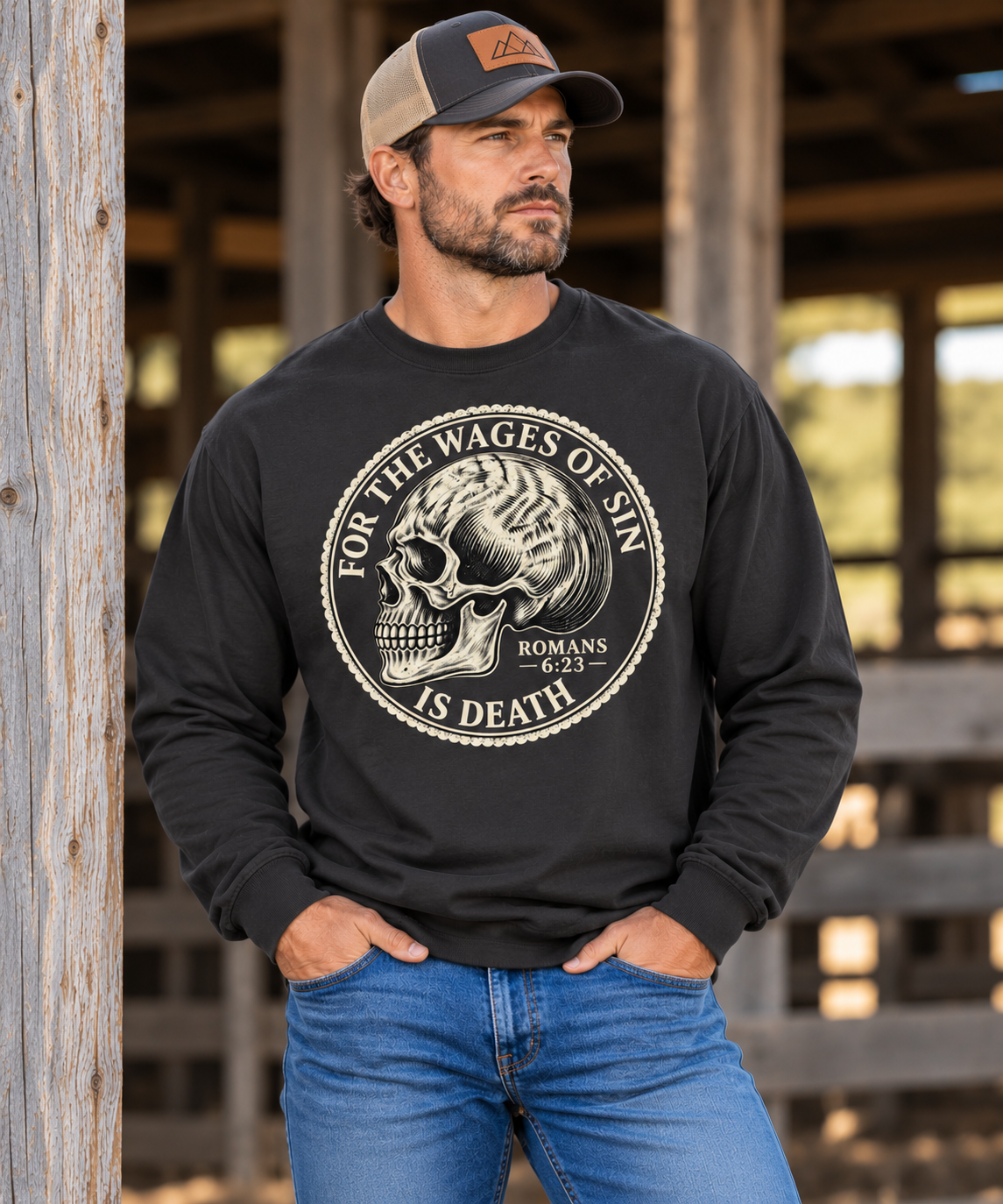 For The Wages Of Sin Long Sleeve T-Shirt