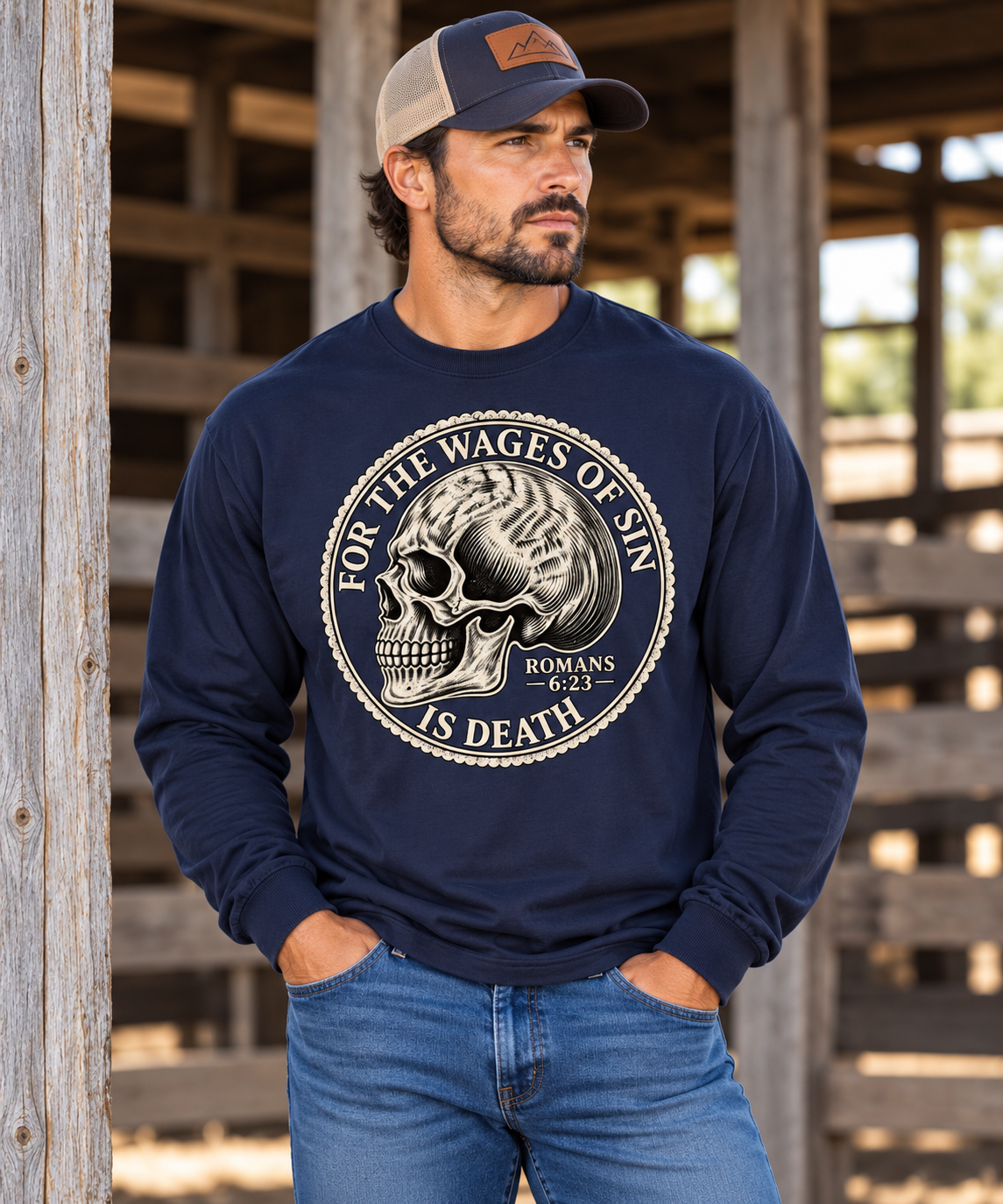 For The Wages Of Sin Long Sleeve T-Shirt