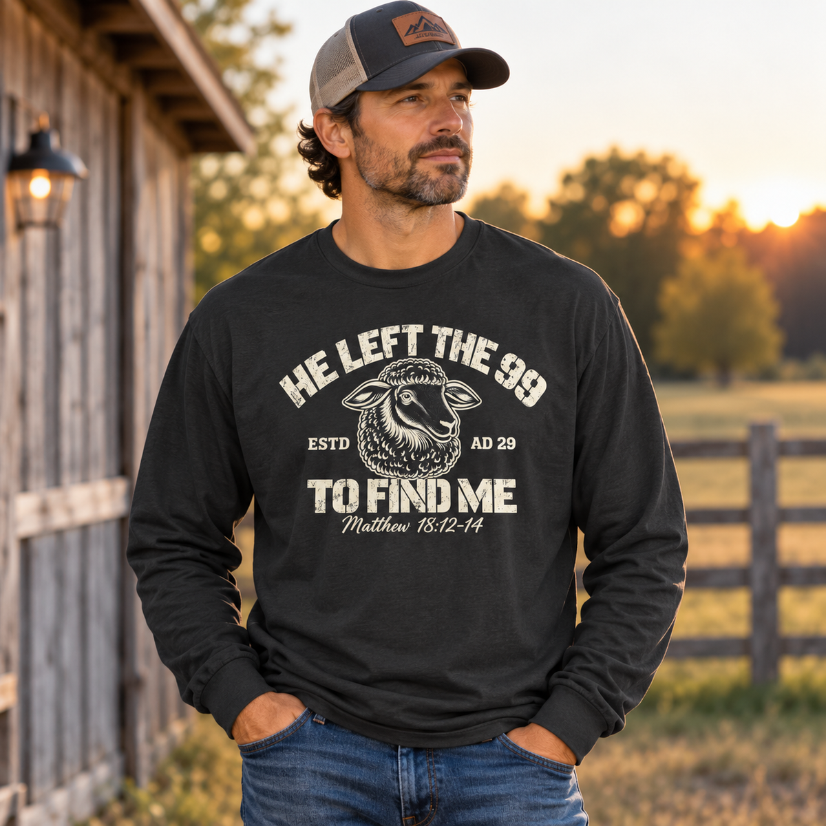 He Left The 99 To Find Me Long Sleeve T-Shirt