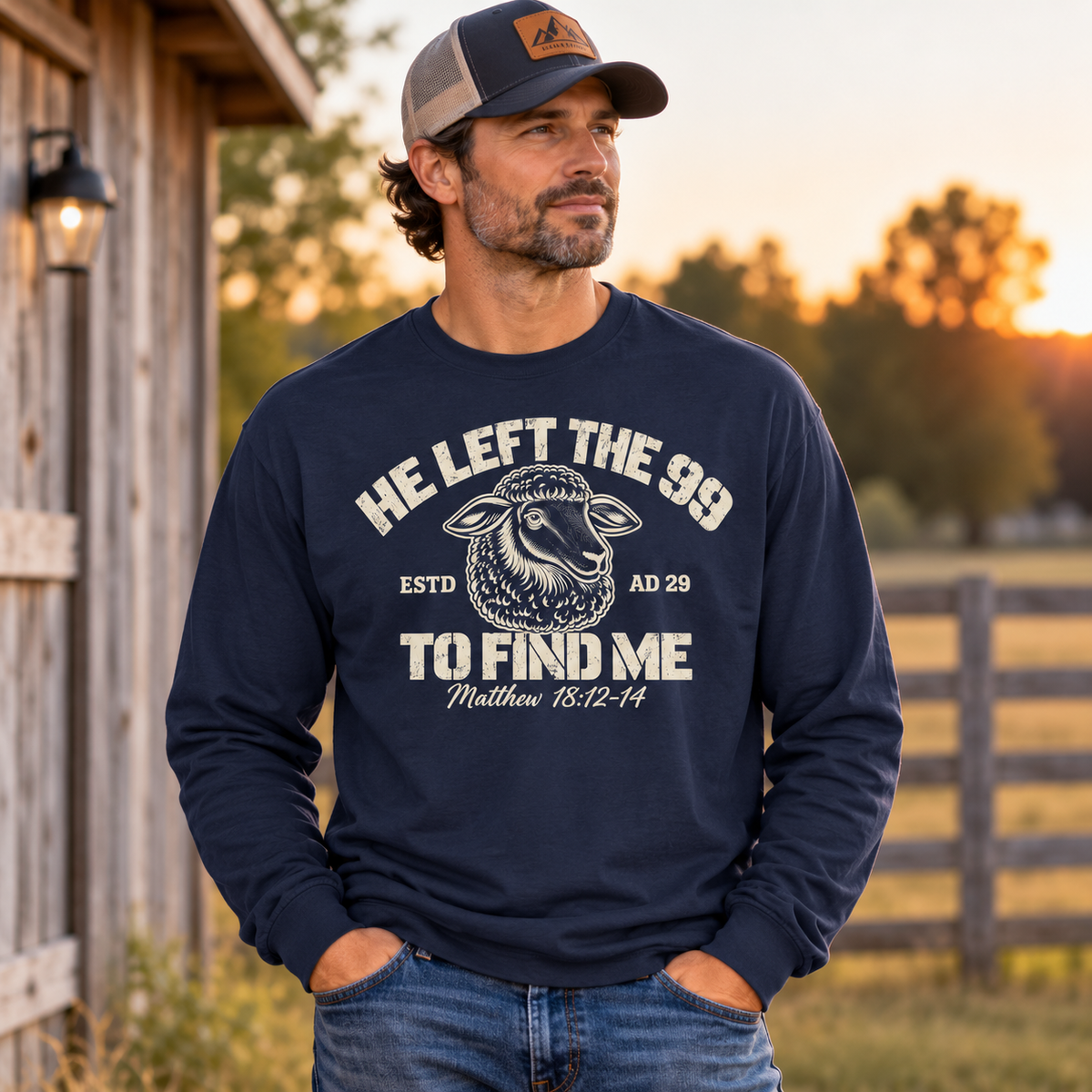 He Left The 99 To Find Me Long Sleeve T-Shirt