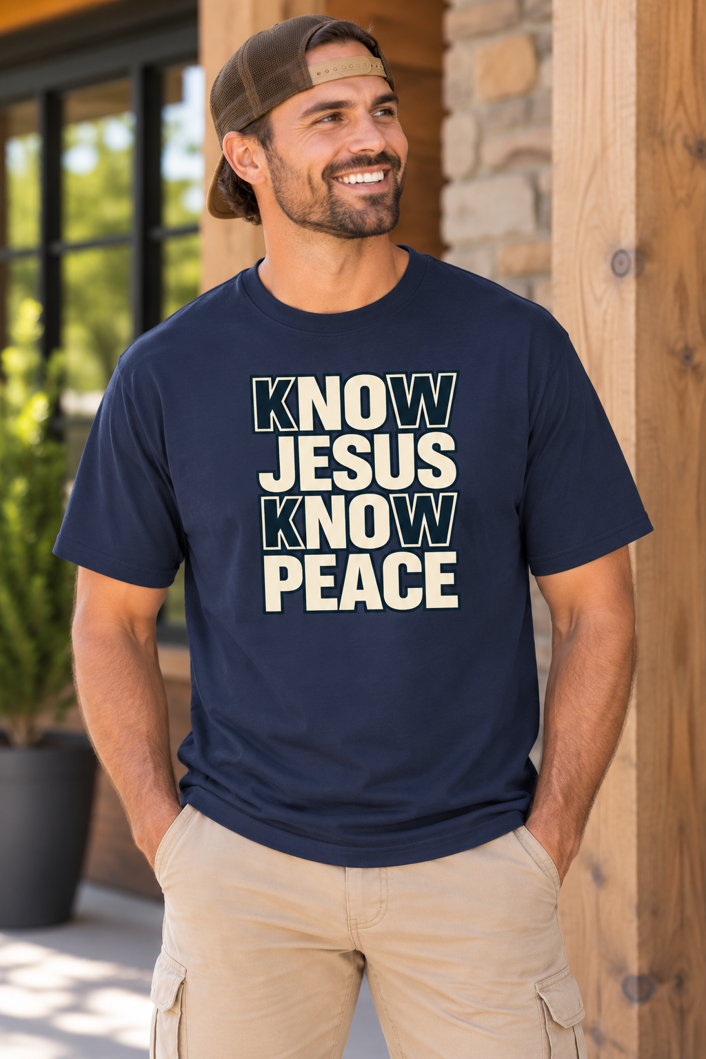Know Jesus Know Peace  Tshirt