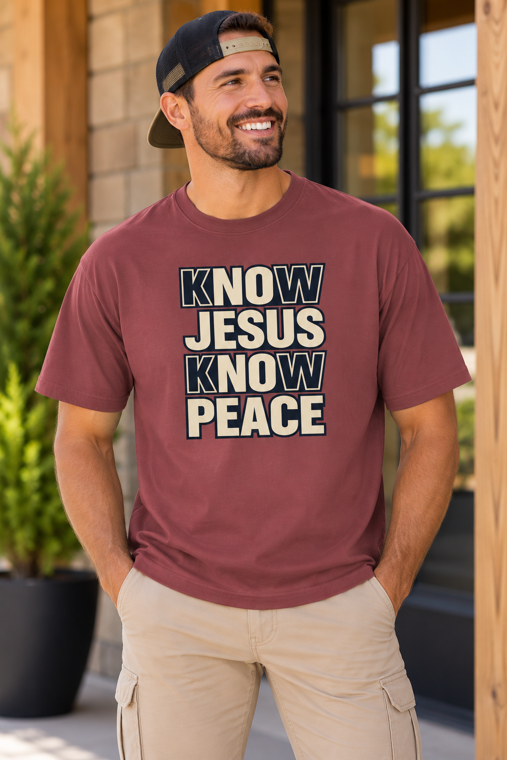 Know Jesus Know Peace  Tshirt