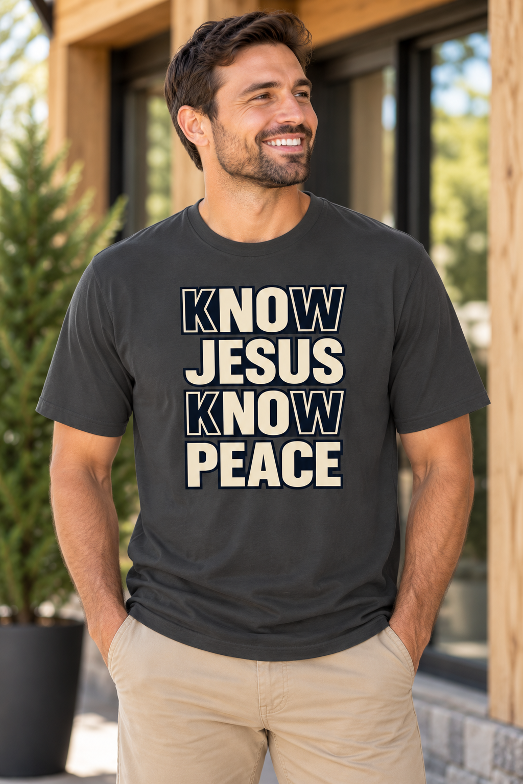 Know Jesus Know Peace  Tshirt