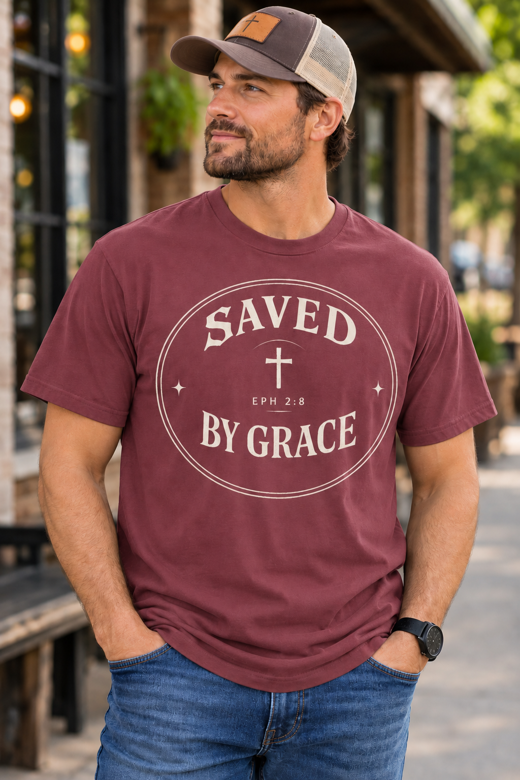 Saved By Grace Tshirt