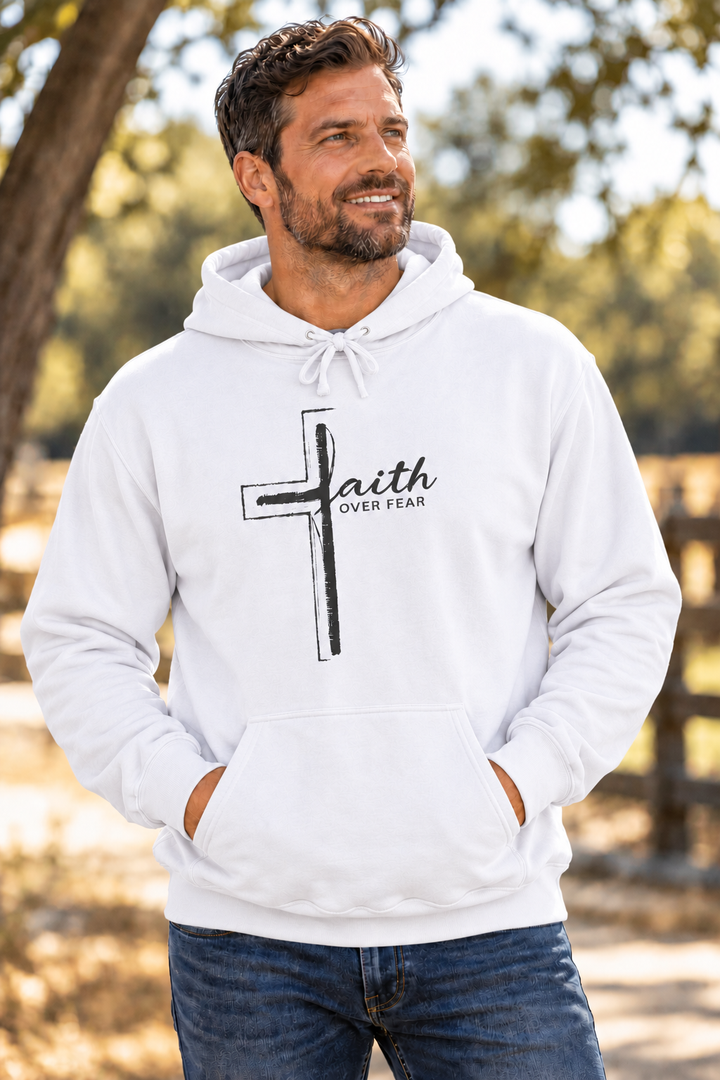 Faith Over Fear  Hoodie