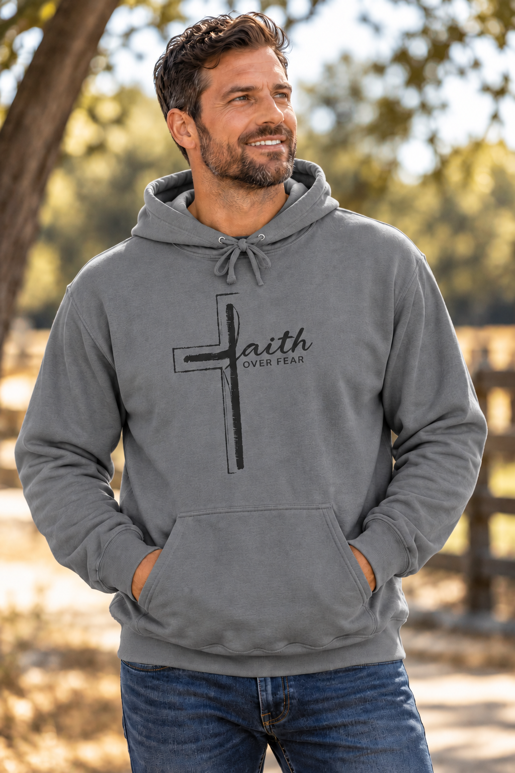 Faith Over Fear  Hoodie