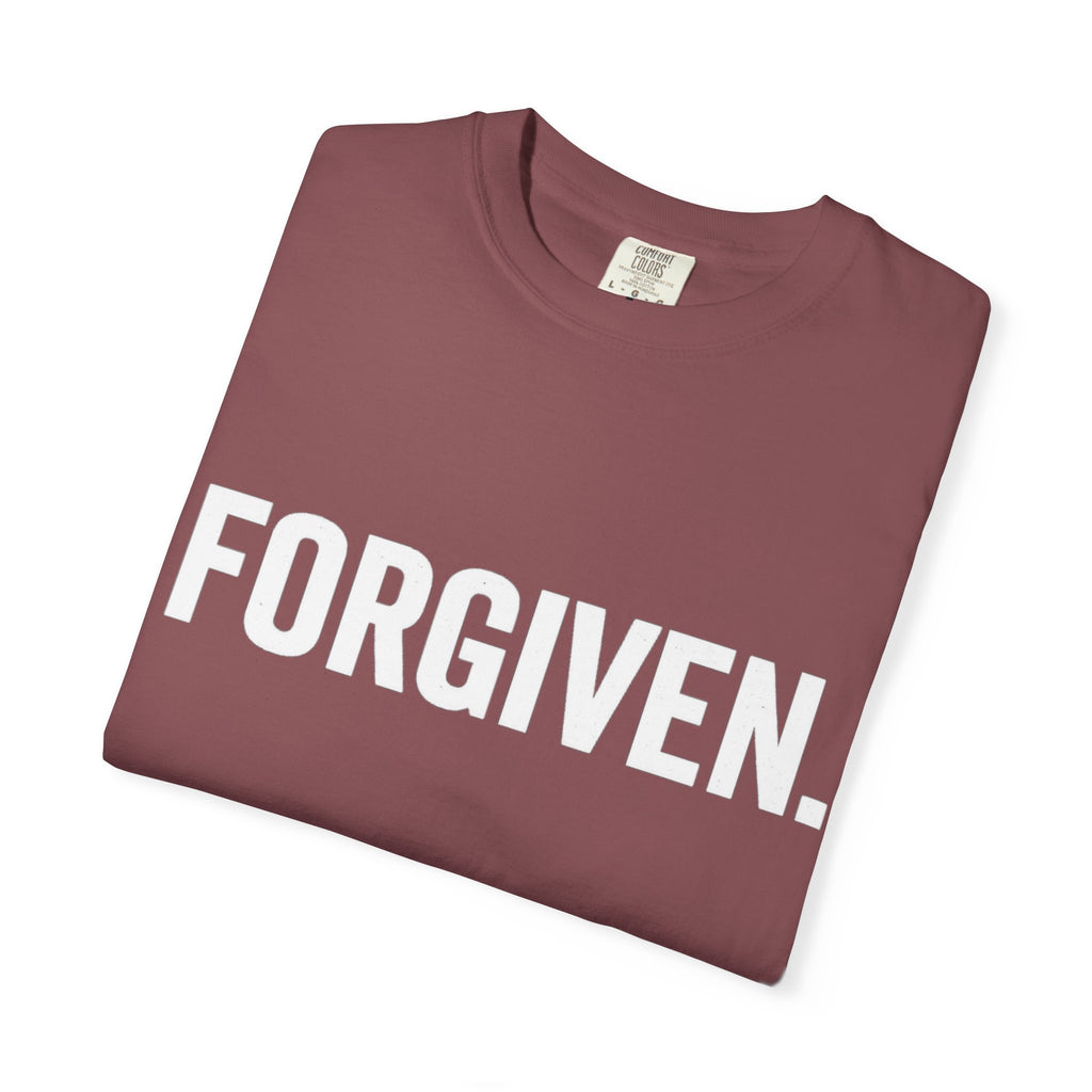 Forgiven.