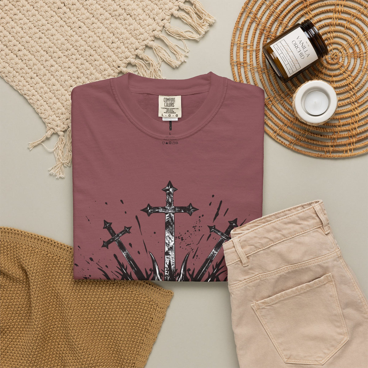 Three Crosses & Crown
