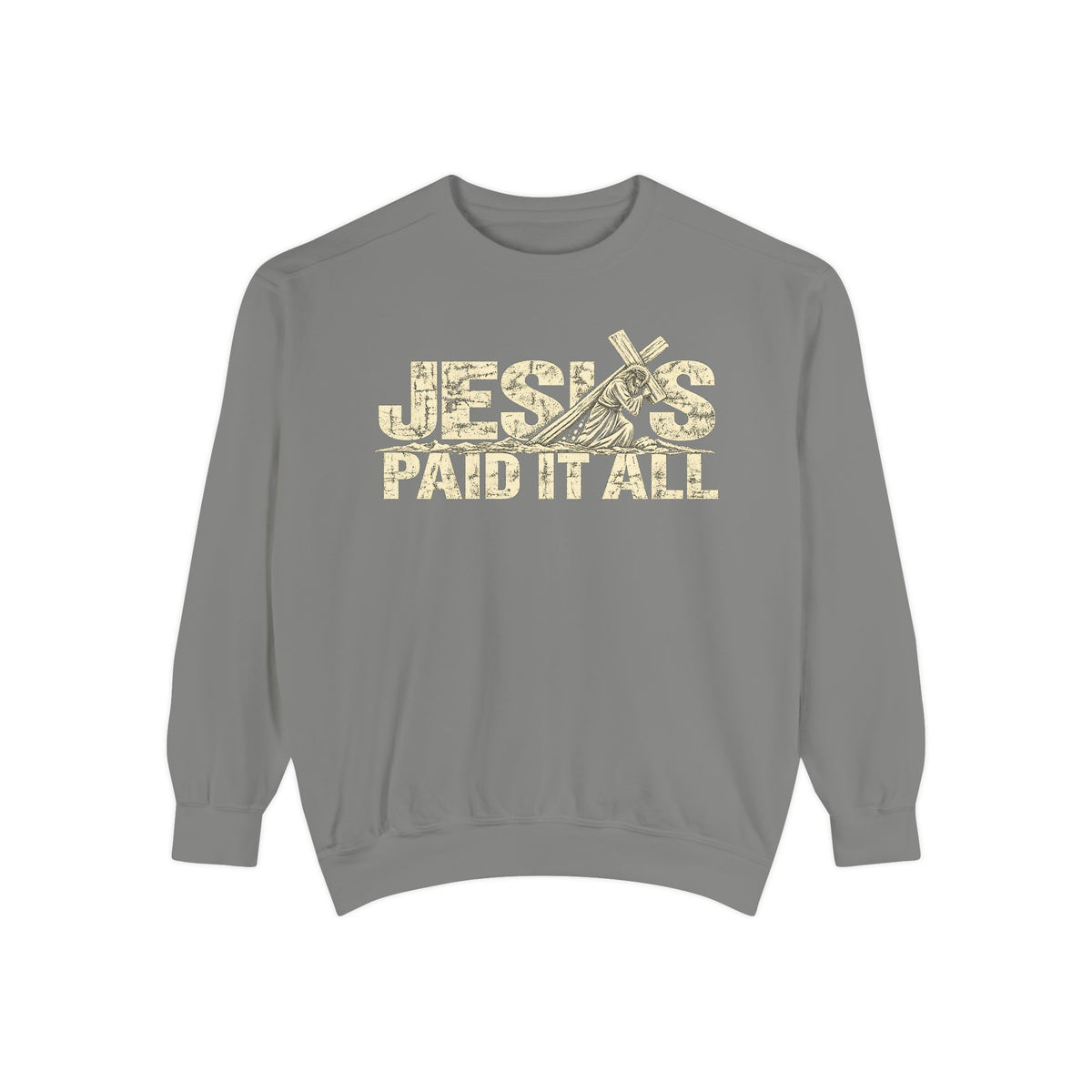 Jesus Paid It All Crewneck Sweatshirt