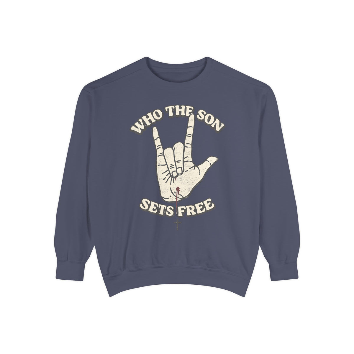 Who The Son Sets Free Crewneck Sweatshirt