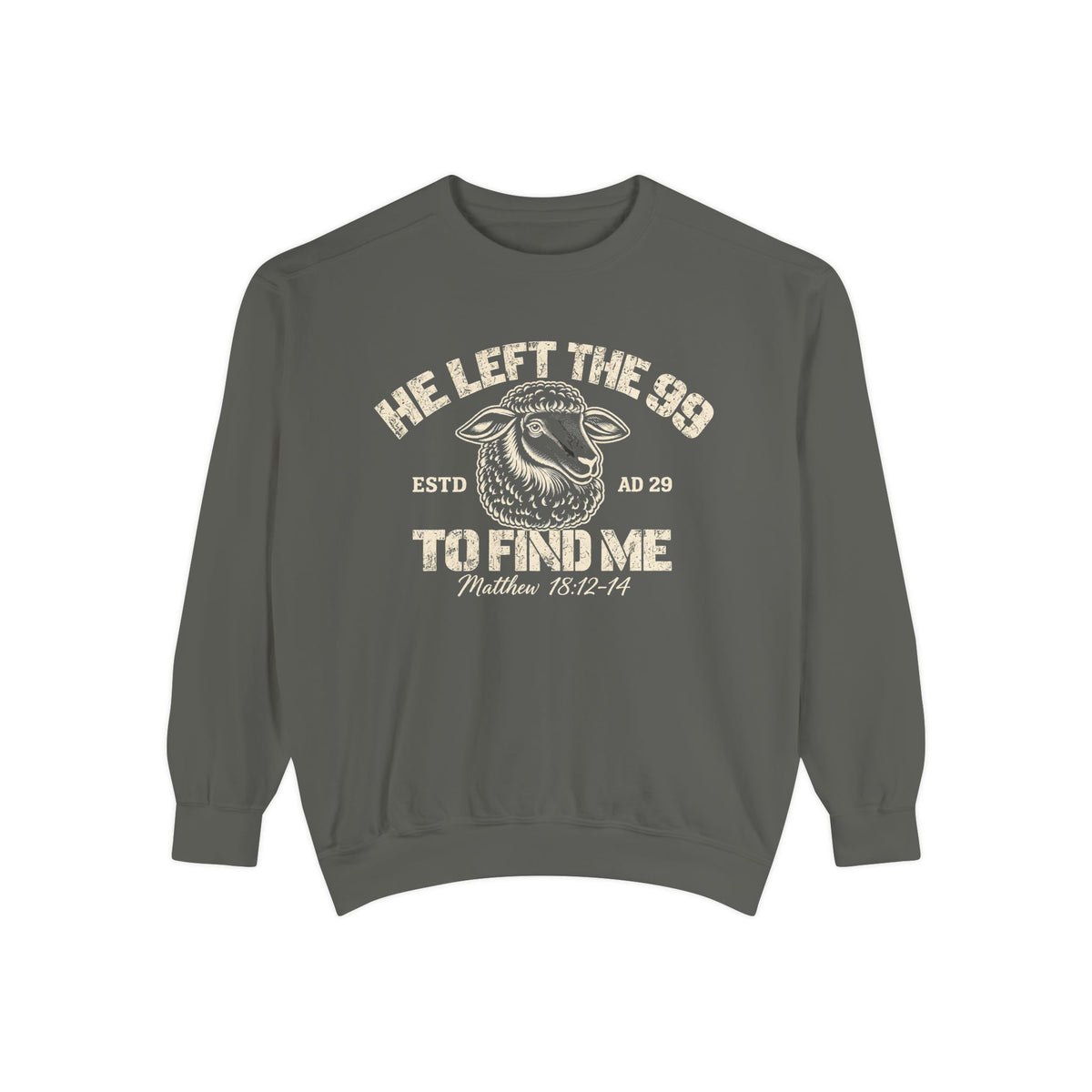 He Left The 99 Crewneck Sweatshirt