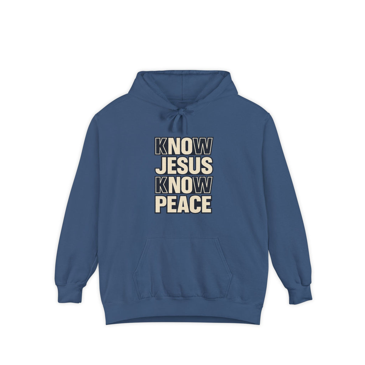 Know Jesus, Know Peace Hoodie