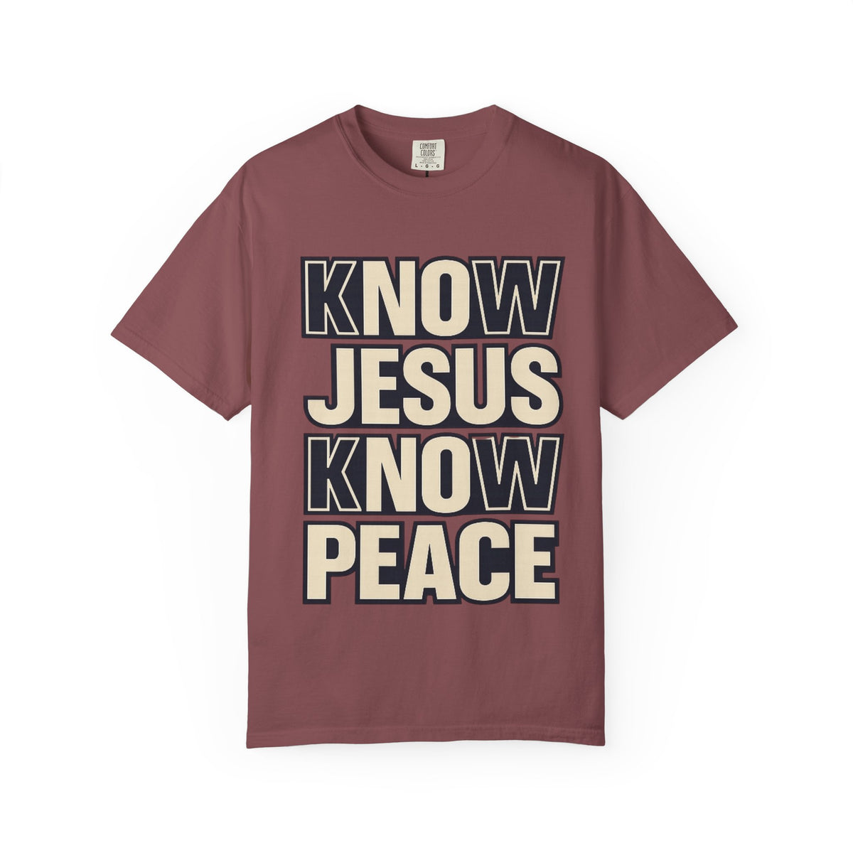 Know Jesus Know Peace  Tshirt