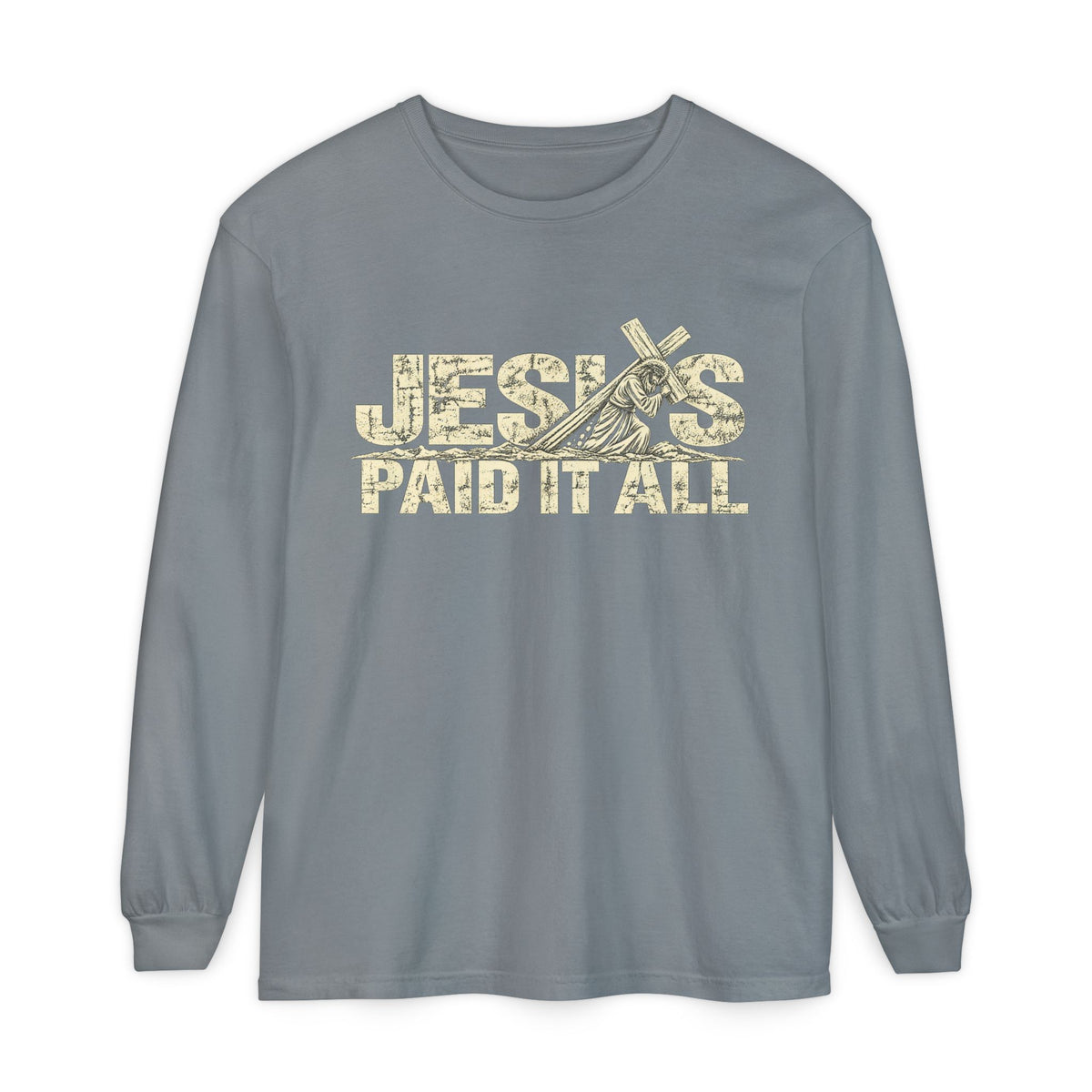Jesus Paid It All Long Sleeve T-Shirt