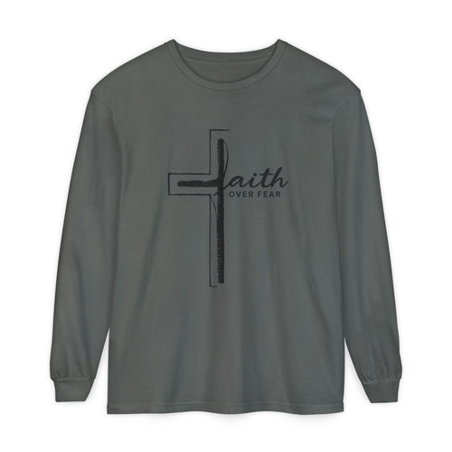 Fait Over Fear Long Sleeve T-Shirt