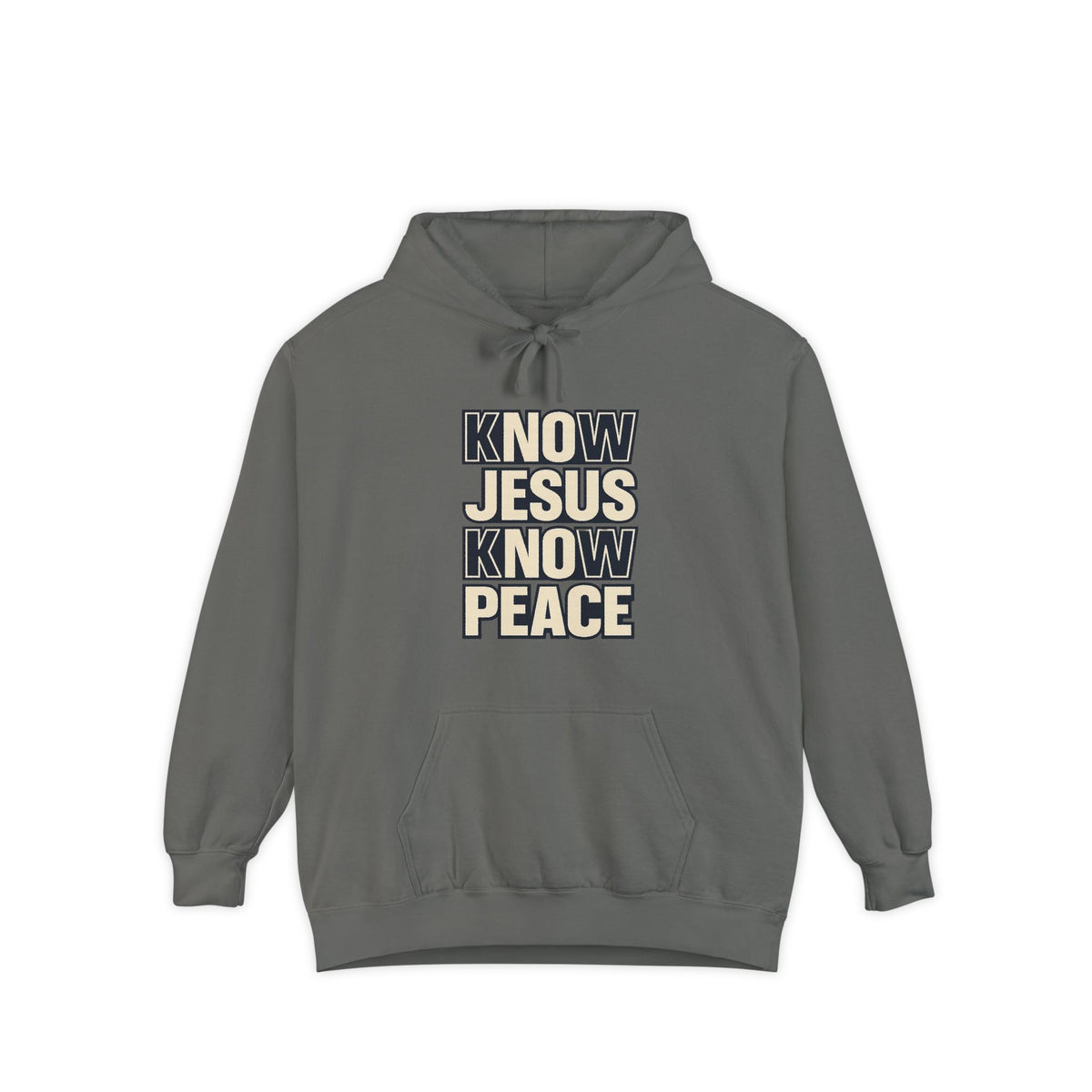 Know Jesus, Know Peace Hoodie