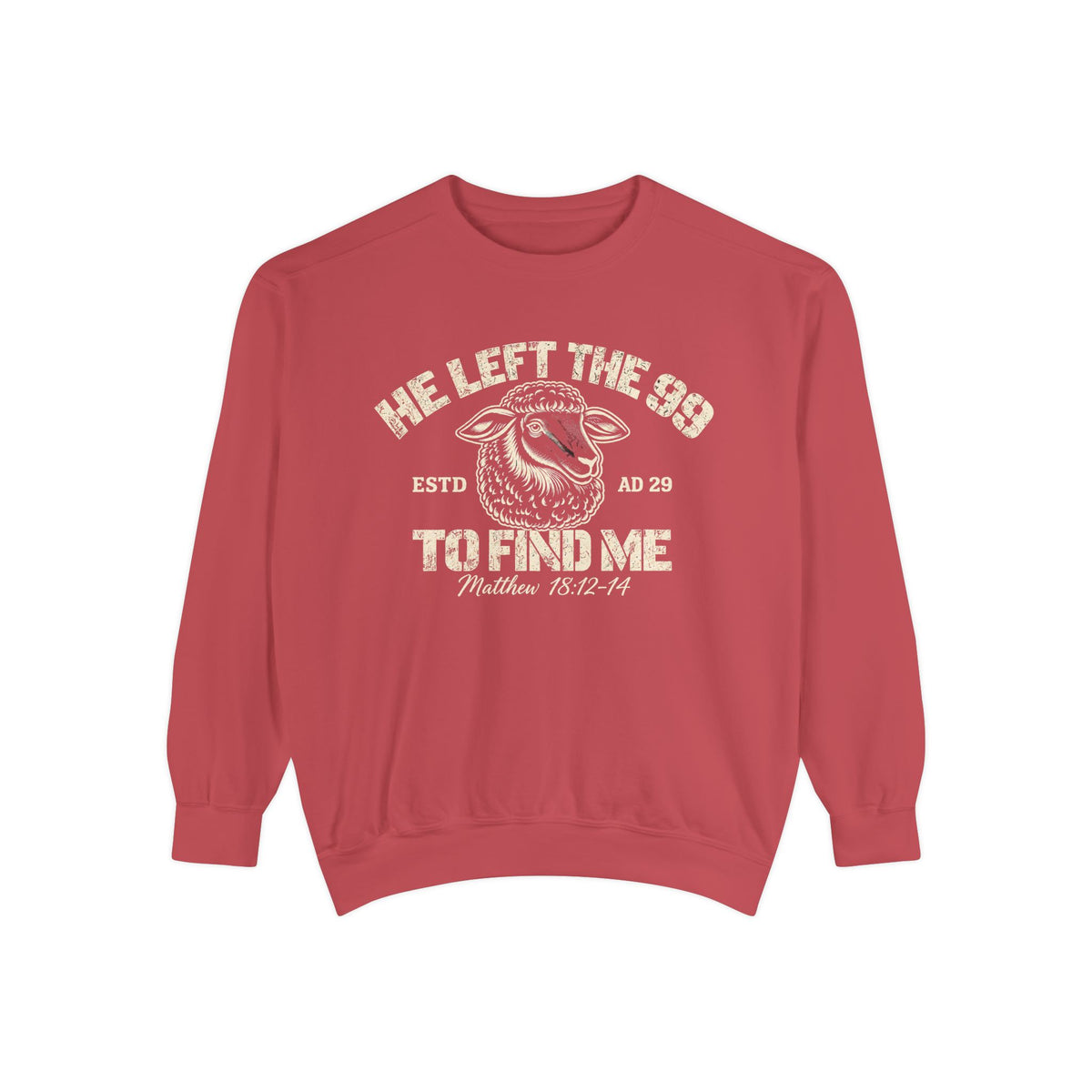 He Left The 99 Crewneck Sweatshirt